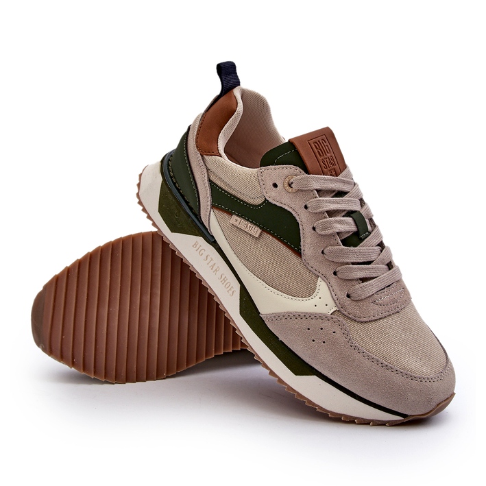 Muške tenisice Memory Foam System Big Star NN174349 Bež 2