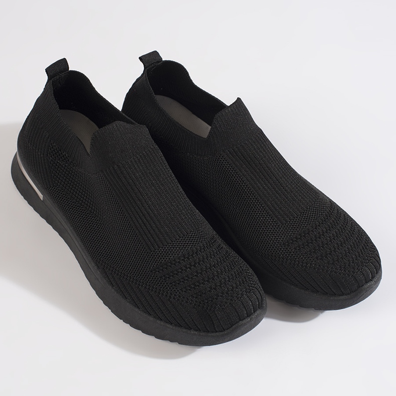 Crne slip-on tenisice crna 1