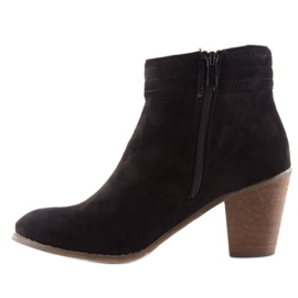 Antilop čizme na visoku petu 99-266 crne crna 1