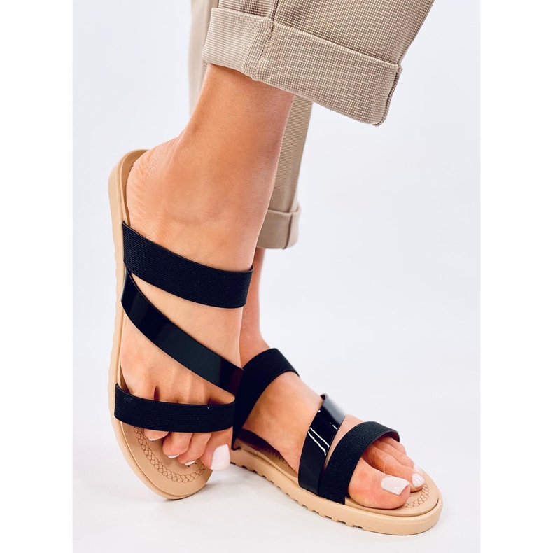 Ženske Diarra Negro papuče crna 2