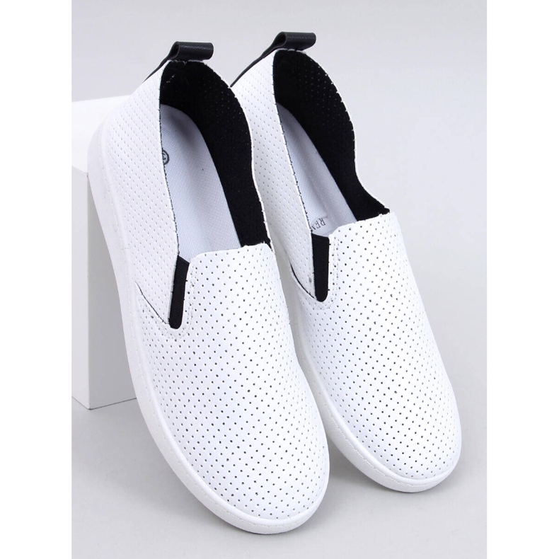 Jousse WHITE/BLACK slip-on tenisice bijela 1