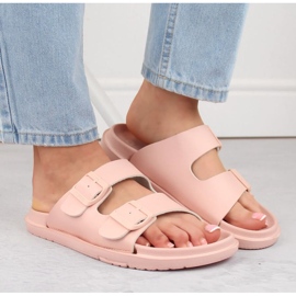 Big Star INT2004D gole pjenaste japanke s kopčama 2