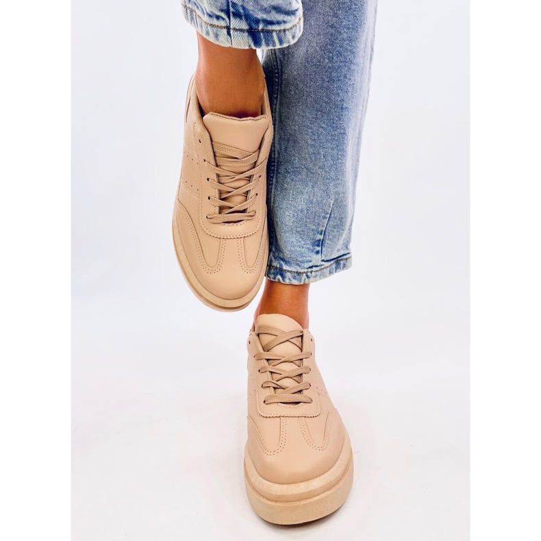 Ležerne tenisice u stilu Rune kaki bež 1