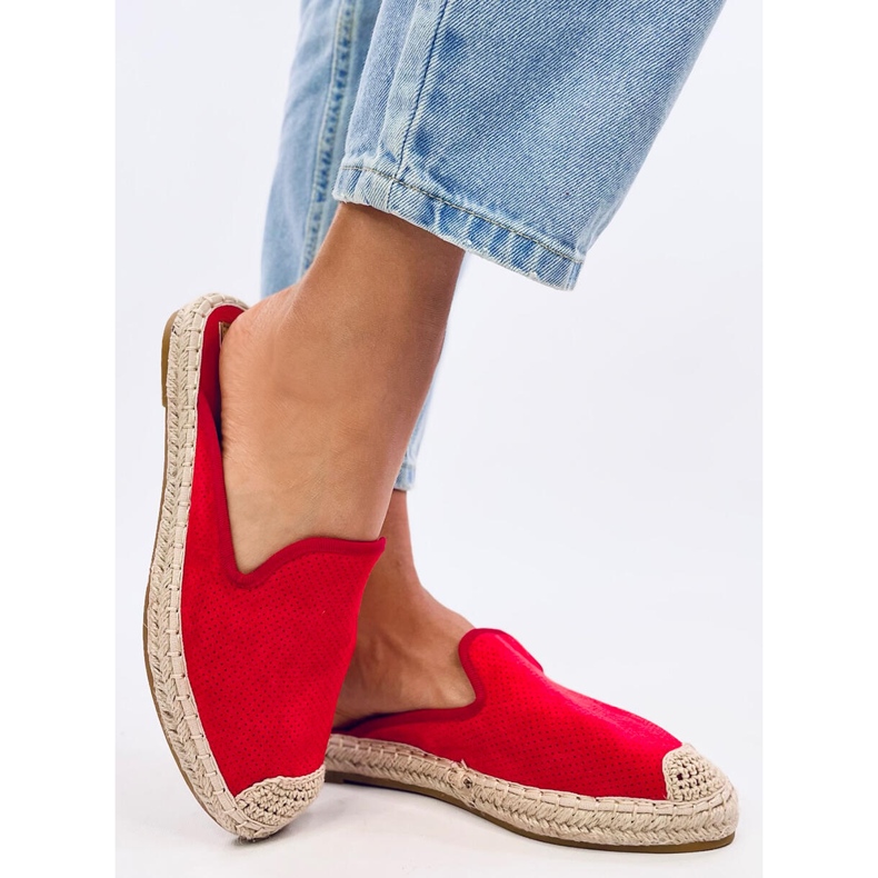 Ženske espadrile Carmen Red crvena 2
