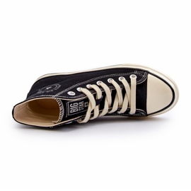 Ženske visoke tenisice Big Star NN274283 crne crno 2