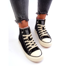 Ženske visoke tenisice Big Star NN274283 crne crna 3