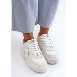 Big Star Ženske tenisice NN274357 Memory Foam System Bijele bijela 1