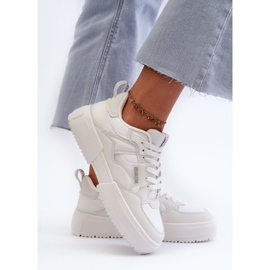 Big Star Ženske tenisice NN274357 Memory Foam System Bijele bijela 2