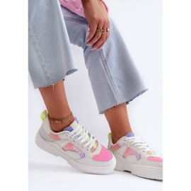 Ženske tenisice Big Star NN274359 Višebojni sustav memorijske pjene bijela 1