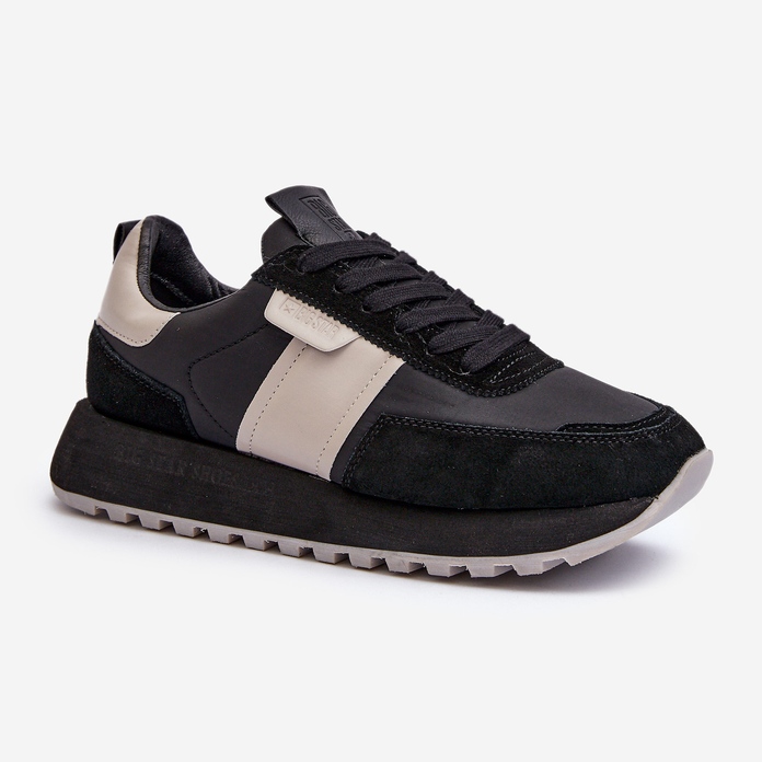 Ženske tenisice na platformi Big Star NN274502 Memory Foam System crne crna 1