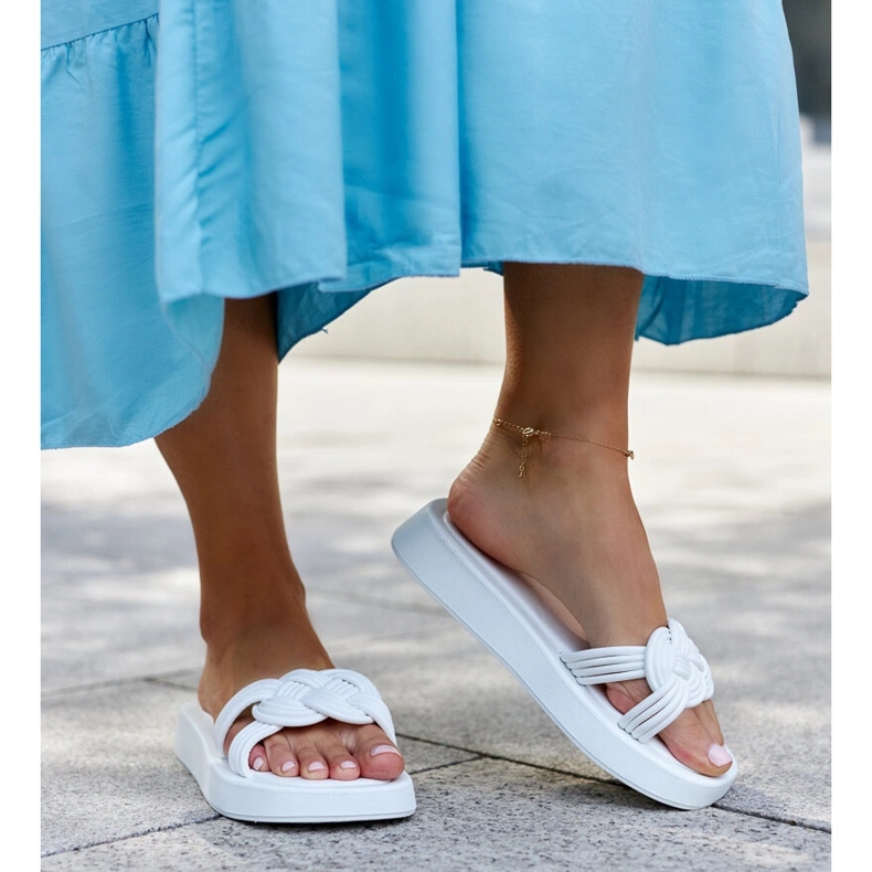 Ferrei bijele gumene japanke bijela 2