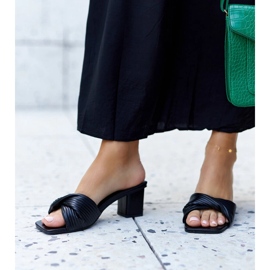 Crne Batari japanke na visoku petu crna 1