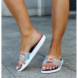 Crne papuče s gumenim gornjištem Diaspa crno 1