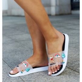 Crne papuče s gumenim gornjištem Diaspa crna 2