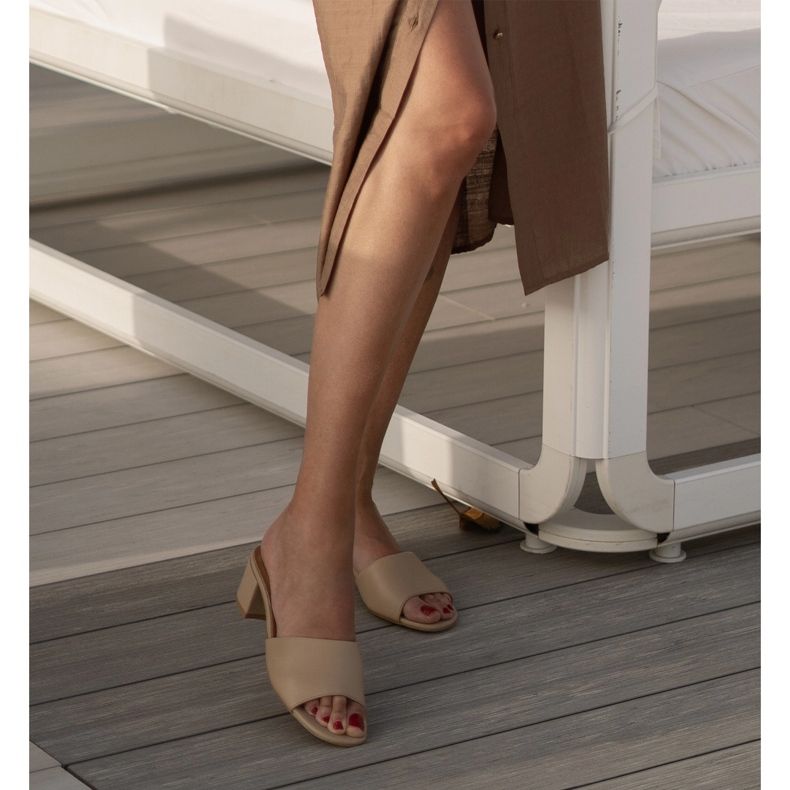 Marco Shoes Puerto Rey japanke bež 1