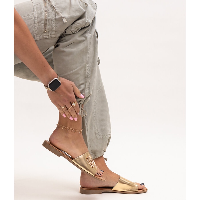 Almeita zlatne kopče zlatni 1