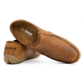 Olivier Muške kožne mokasine 4206 smeđe smeđa 3