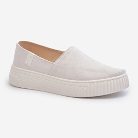 Big Star Ženske tenisice s platformom NN276006 Memory Foam System Bijele bijela 1