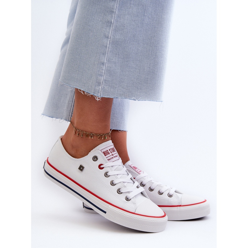 Big Star Ženske tenisice NN274656 HI-POLY System Bijele bijela 2