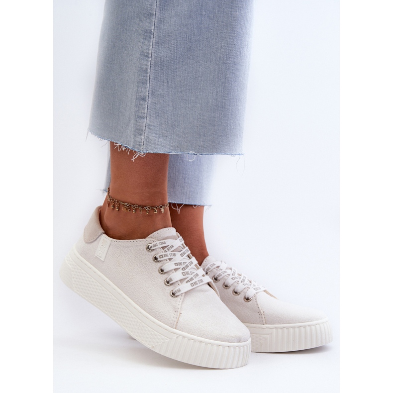 Ženske tenisice Memory Foam System Big Star NN276001 Bijele bijela 2