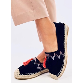 Boho espadrile s Birna crnim resama crna 1