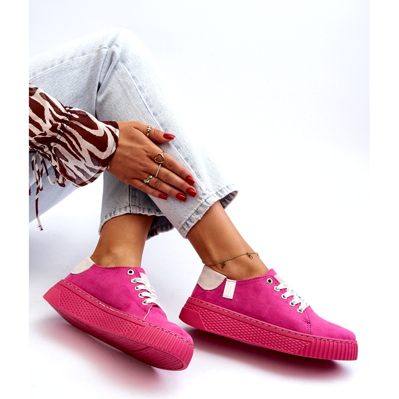 Ženske tenisice Memory Foam System Big Star NN276004 Fuchsia ružičasta 1