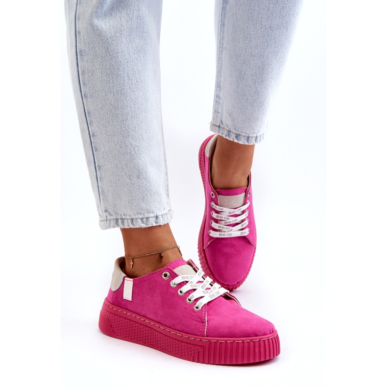 Ženske tenisice Memory Foam System Big Star NN276004 Fuchsia ružičasta 2