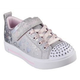 Skechers Led Heather Charms 314787L Gysl cipele srebro 1