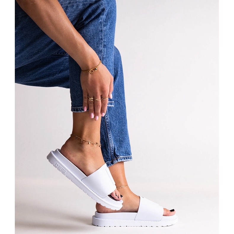 Big Star bijele papuče LL274428 bijela 1