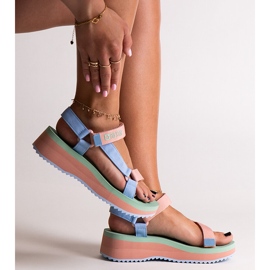 Šarene sandale Big Star NN274A055 plava 1