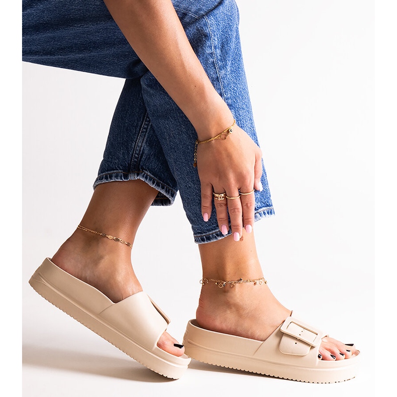 Bež japanke Big Star NN274A666 801 1