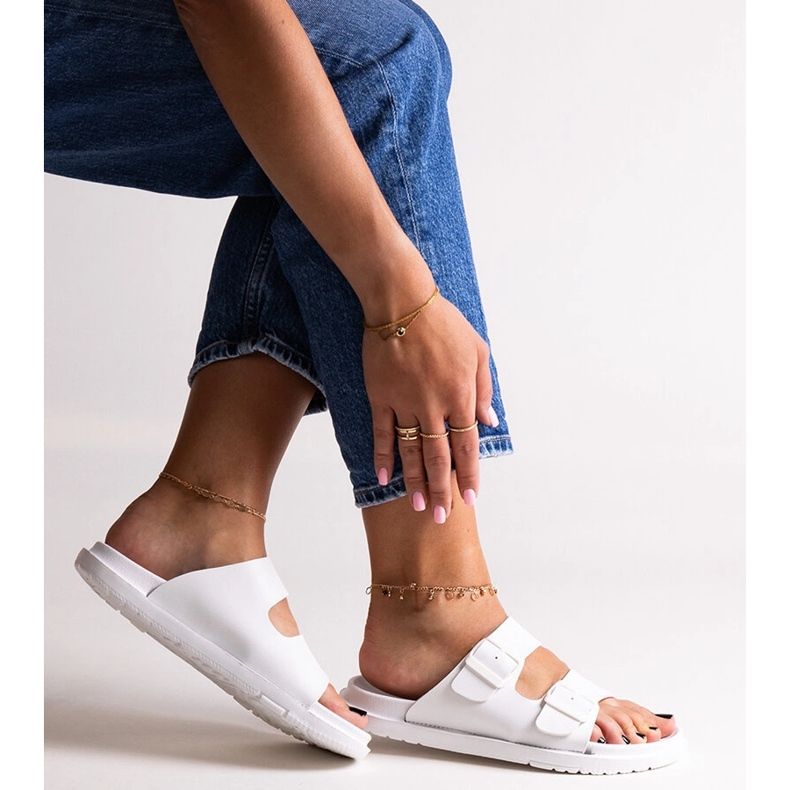 Bijele japanke Big Star NN274A751 bijela 1