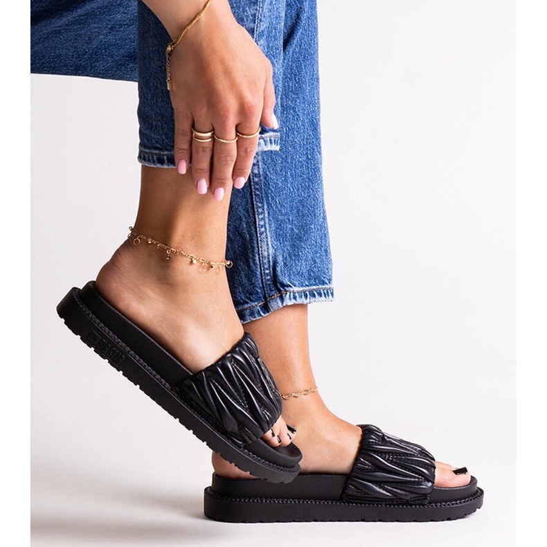 Crni zalisci s volanima Big Star NN274A745 crna 1