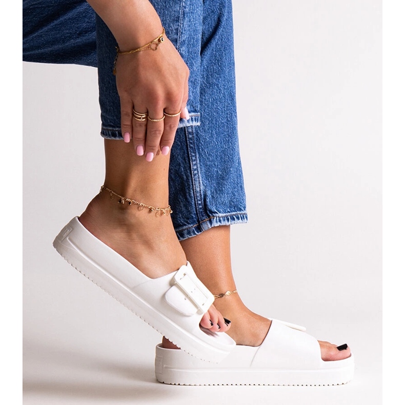 Bijele japanke Big Star NN274A661 bijela 1