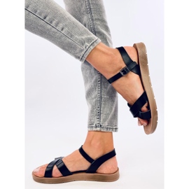 Nevada crne ženske sandale crna 2