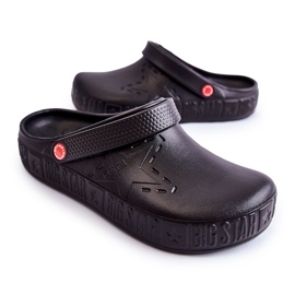 Muške lagane papuče Kroks Big Star II175001 crne crna 1