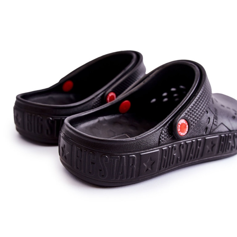 Muške lagane papuče Kroks Big Star II175001 crne crna 2