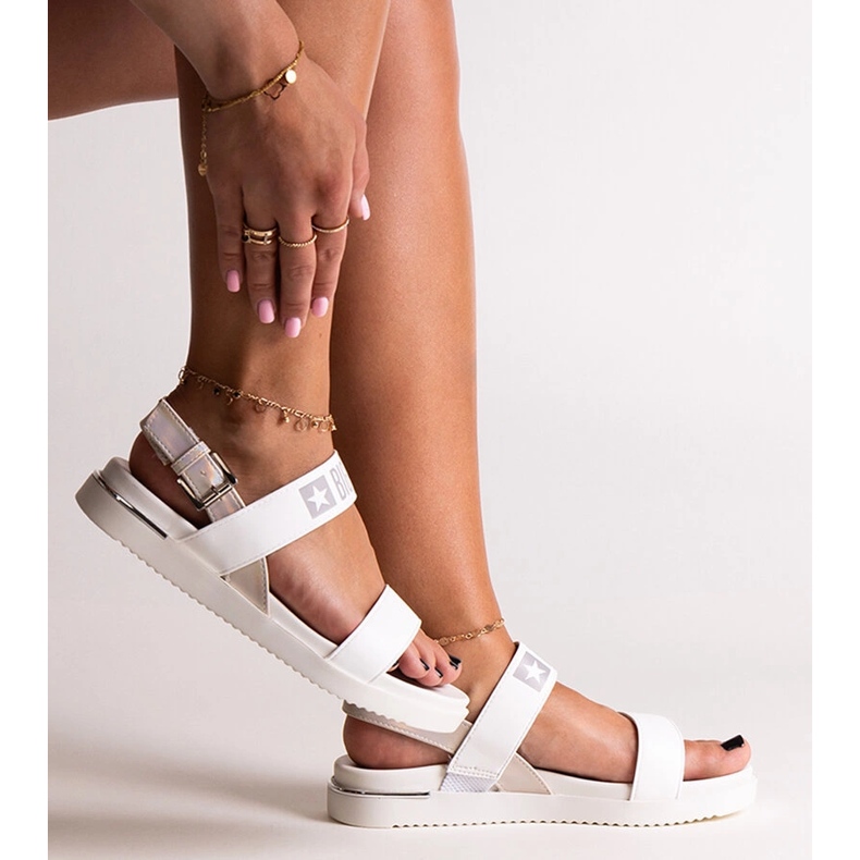 Bijele sportske sandale Big Star LL274939 bijela 1