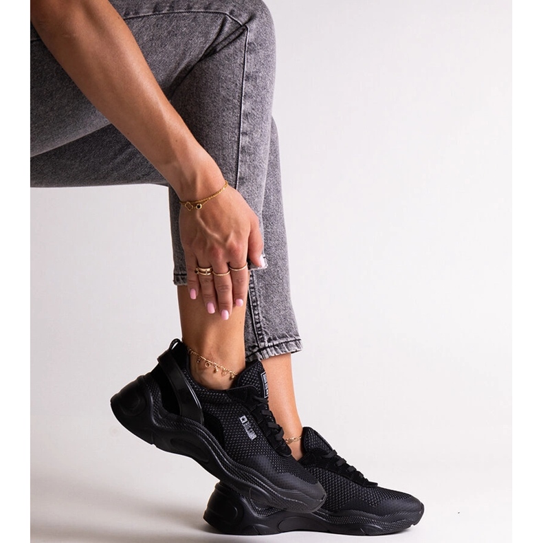 Crne Big Star LL274A065 tenisice crna 1