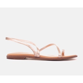 Marco Shoes Paphos sandale zlatna 1