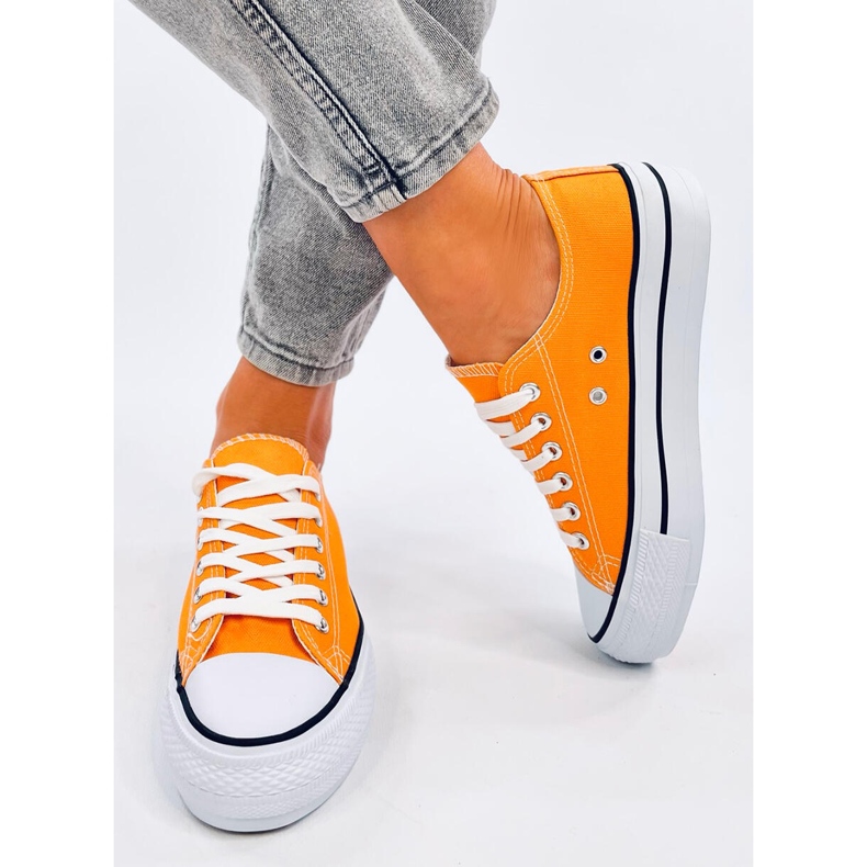 Fargis Yellow ženske klasične tenisice žuta boja 1