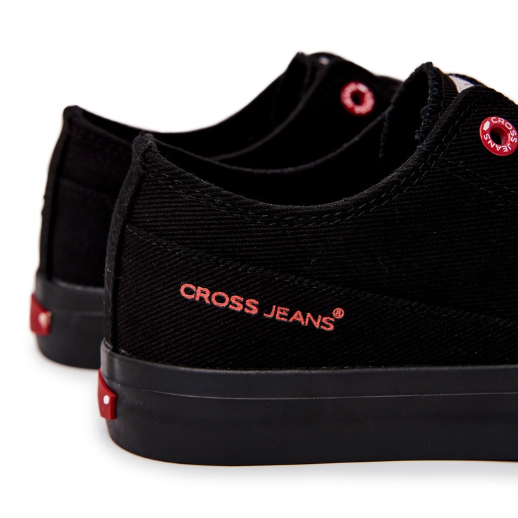 Klasične muške tenisice Cross Jeans JJ1R4032C crne crna 1