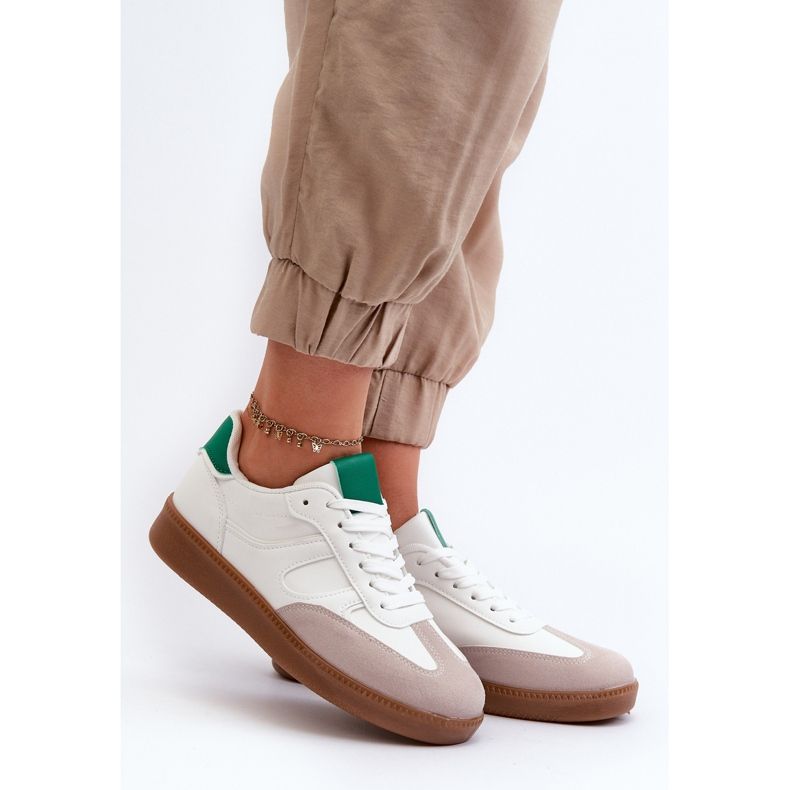 Ženske niske sportske tenisice, bijele Uvetta bijela 2