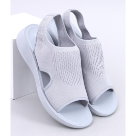 Aldos Grey mekane otvorene sandale siva 1