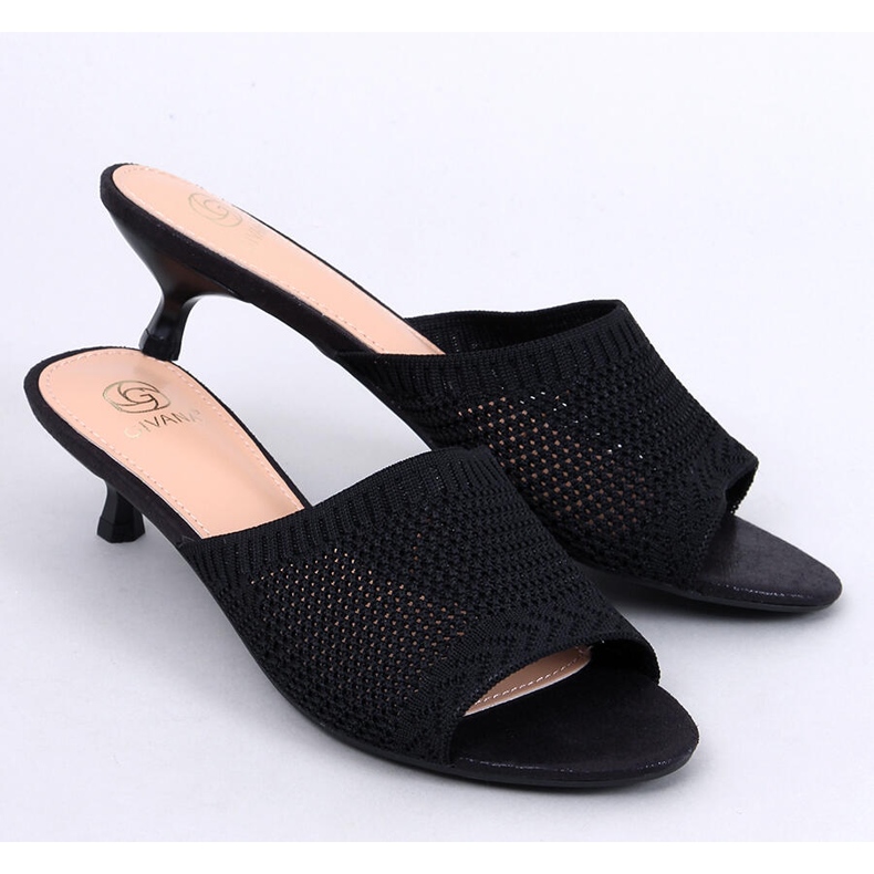 Bertini crne patkaste japanke s ažurom crna 1