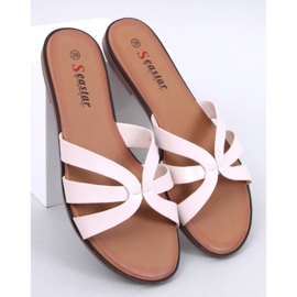 Nježne ženske papuče Fabrices Beige bež 1