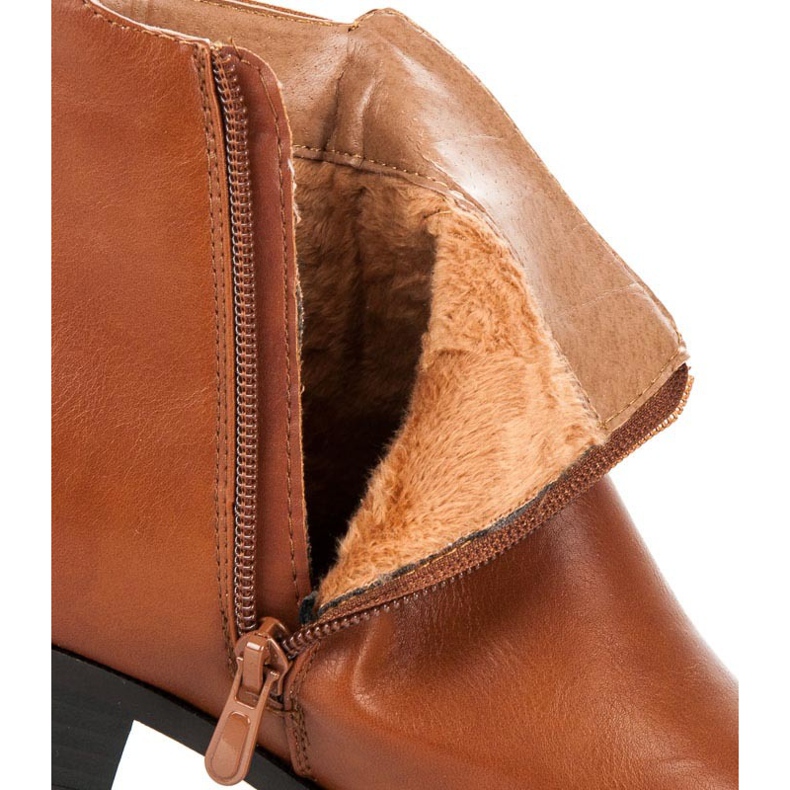 Vices New Collection Camel niske čizme smeđa 1