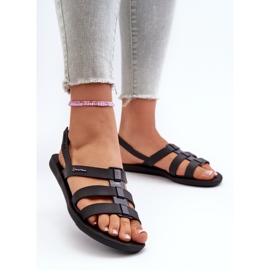 Ženske ravne sandale 83516 Ipanema Style Sandal Fem Black crno 2