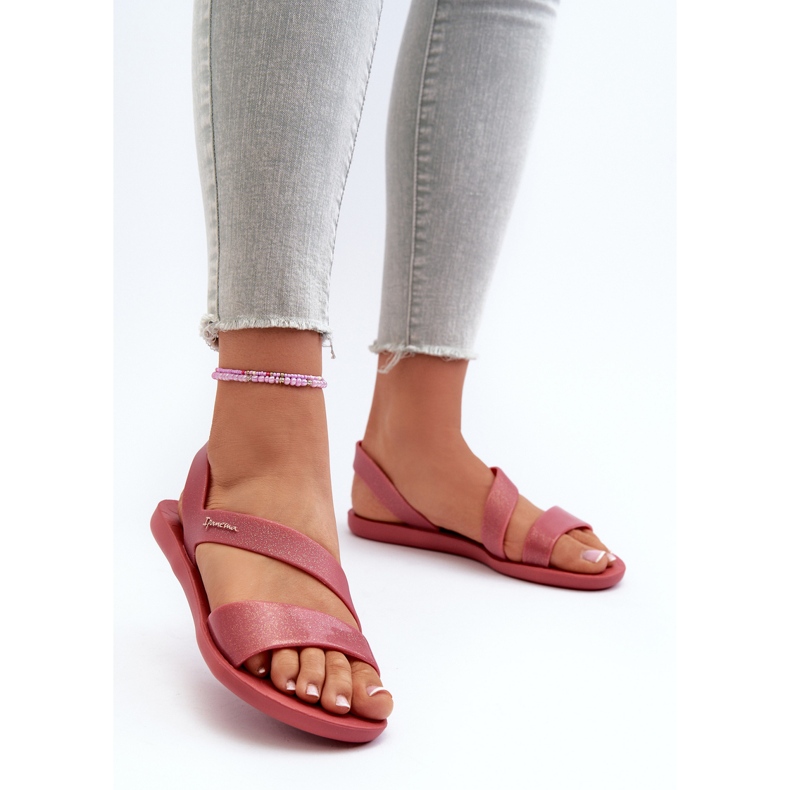 Ženske sandale sa šljokicama 82429 Ipanema Vibe Sandal Fem Pink ružičasta 2