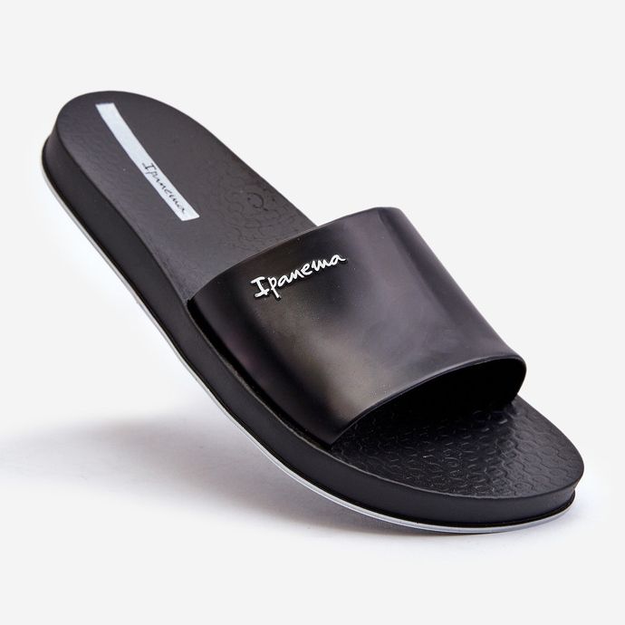 Muške gumene japanke 82832 Ipanema Slide Unisex crne crno 1